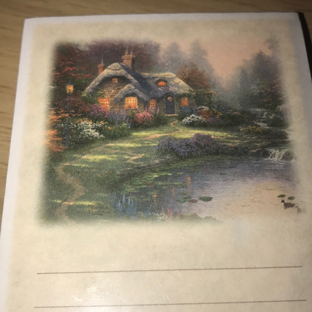NWT Thomas Kinkade Notepad - Picture 2 of 7